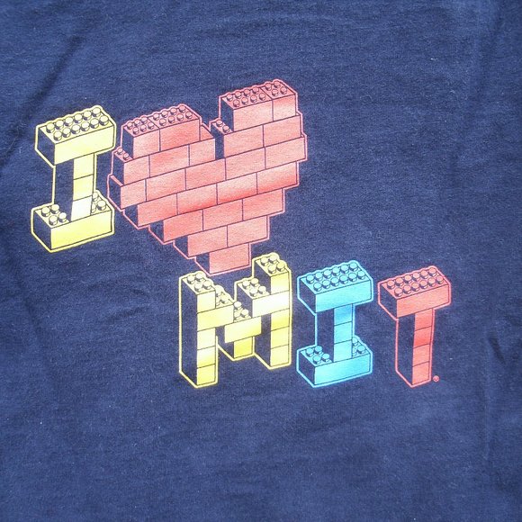 Kids I Love MIT Lego Design T-Shirt Size 4T - Picture 2 of 8